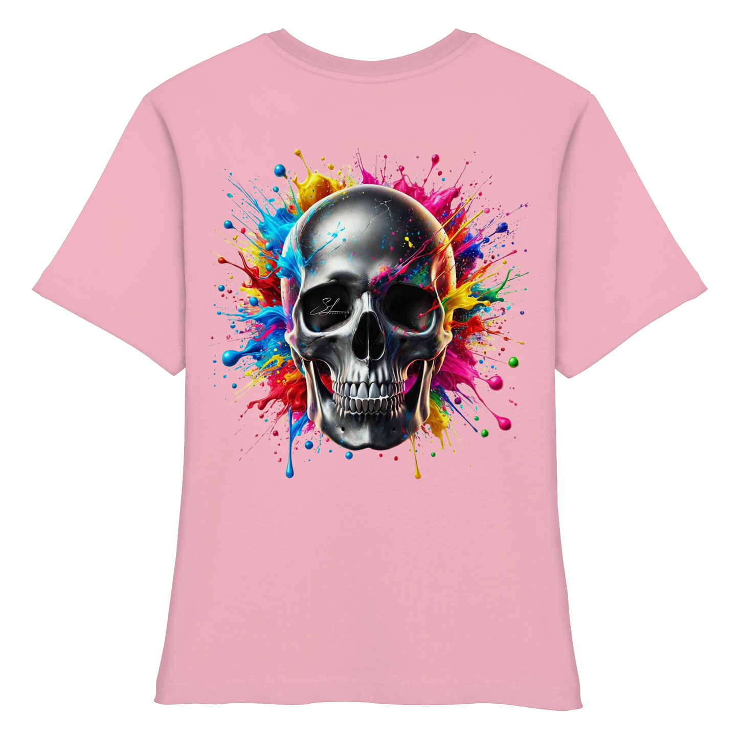 Explosion of Life - Fitted Ladies Organic Shirt