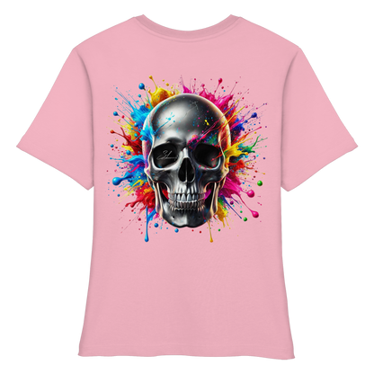 Explosion of Life - Fitted Ladies Organic Shirt