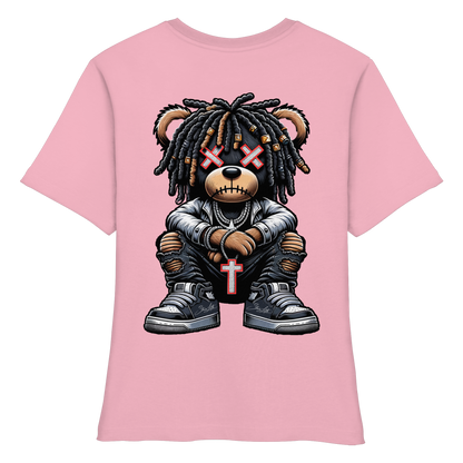 Bad Ass Teddy - Fitted Ladies Organic Shirt