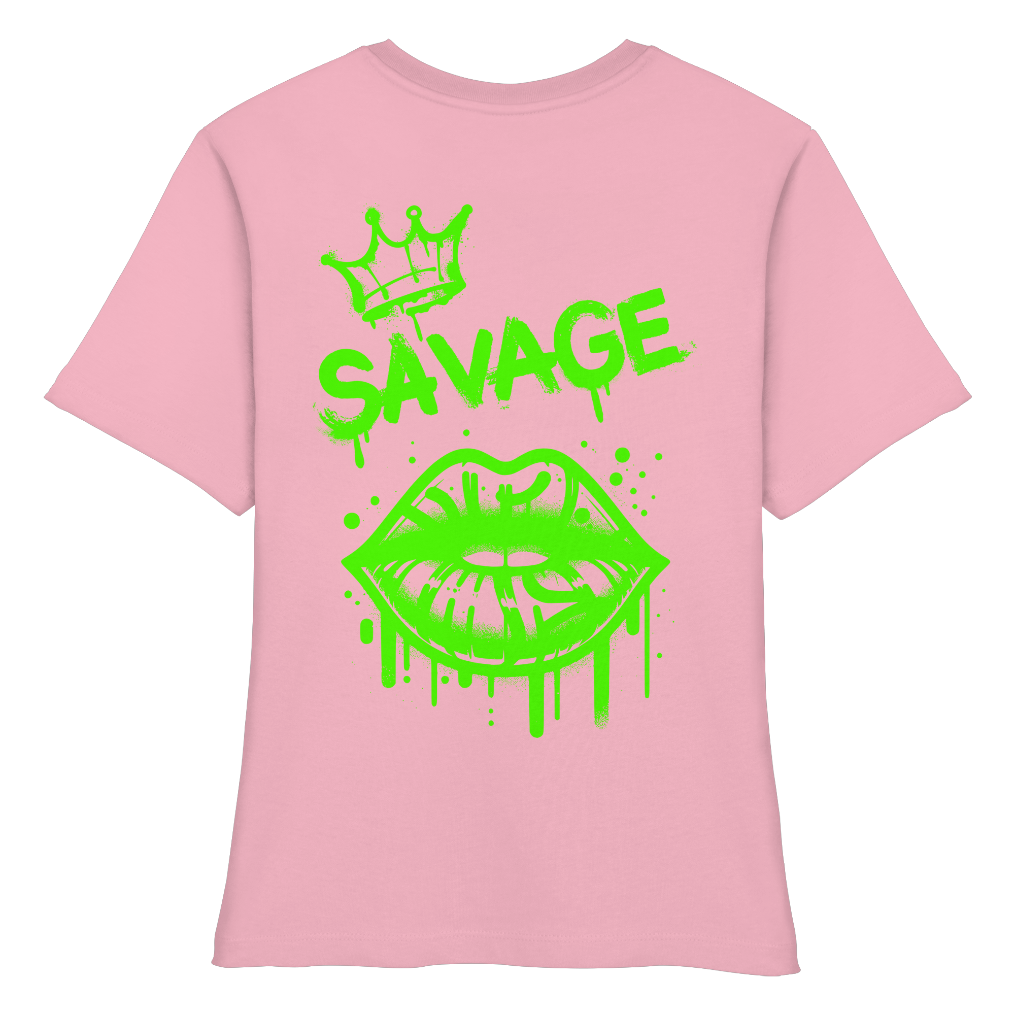 Kiss of Attitude - Fitted Ladies Organic Shirt