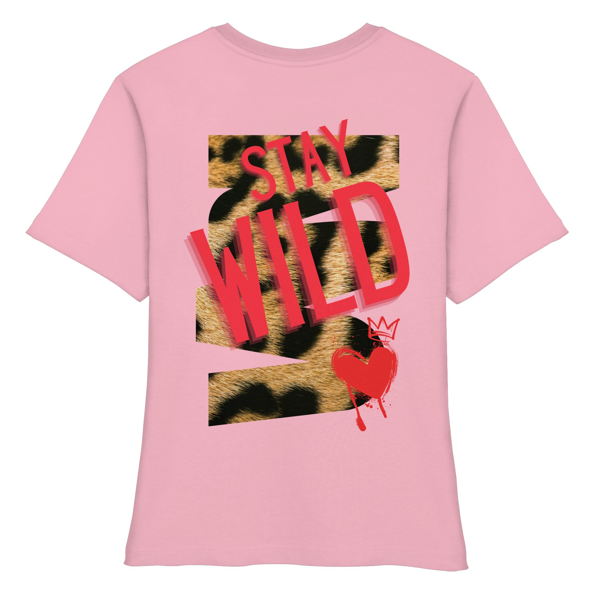 Stay Wild - Fitted Ladies Organic Shirt