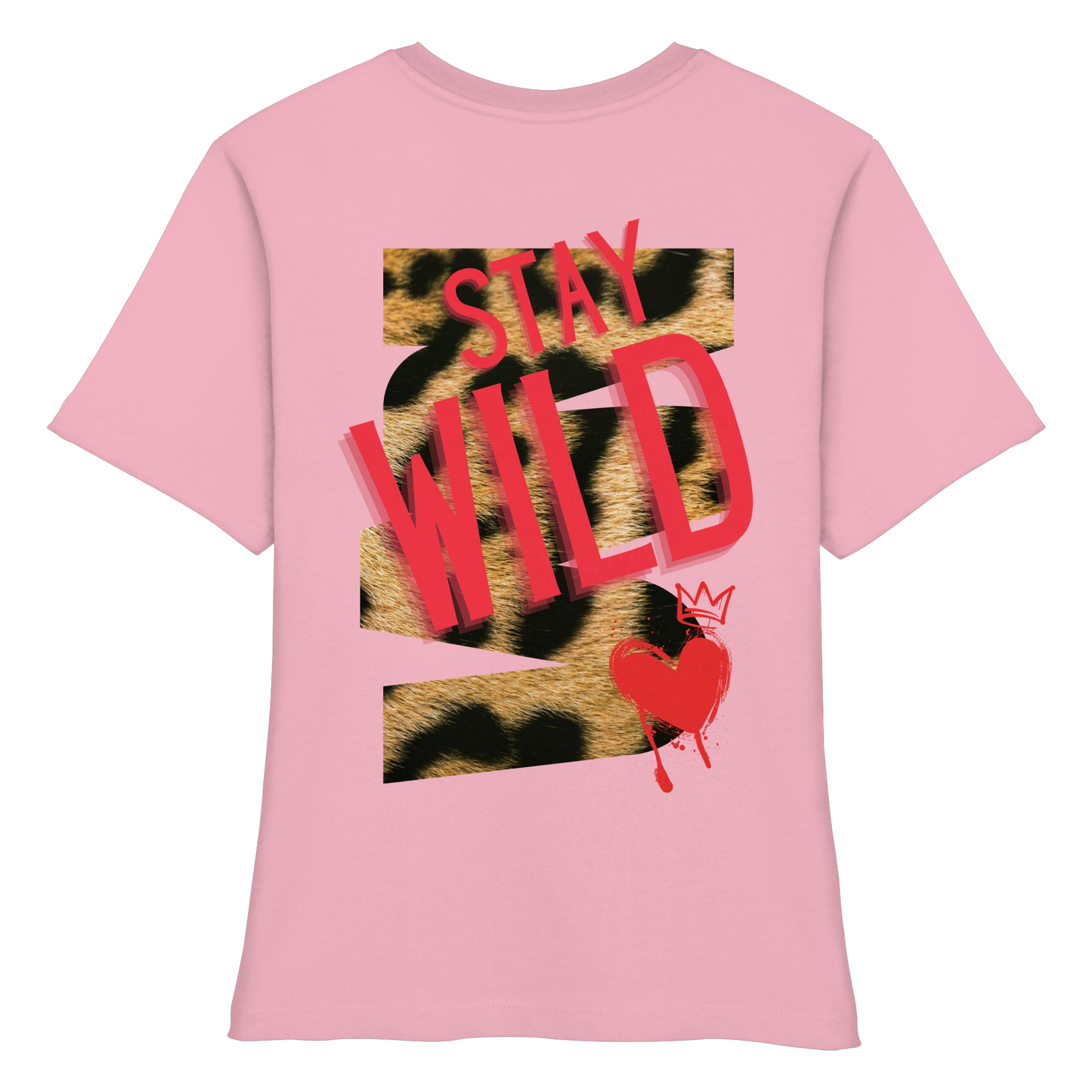 Stay Wild - Fitted Ladies Organic Shirt