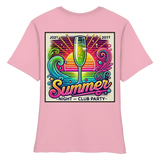 Summer Party Vibes - Fitted Ladies Organic Shirt