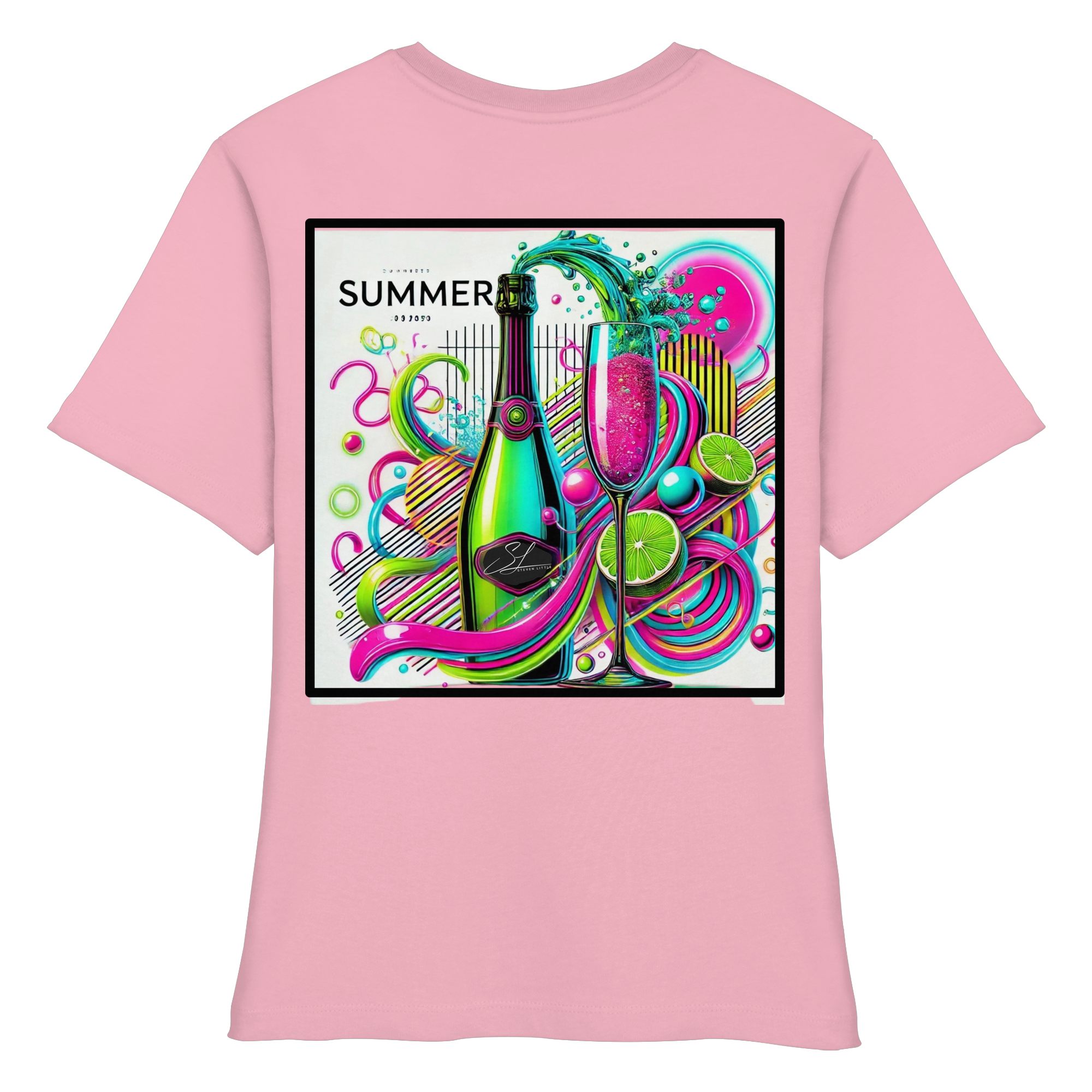 Neon Fresh - Fitted Ladies Organic Shirt