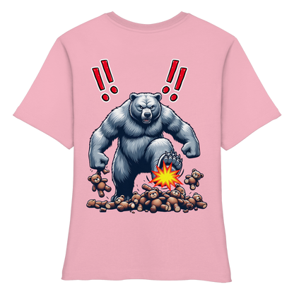 Teddy Terror - Fitted Ladies Organic Shirt