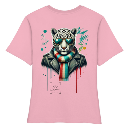 Urban Leopard - Fitted Ladies Organic Shirt