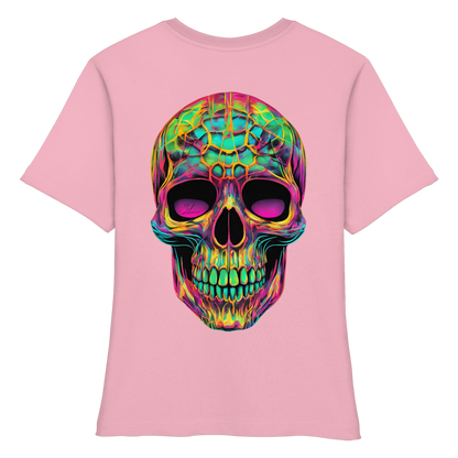 Psychedelic Skull - Fitted Ladies Organic Shirt