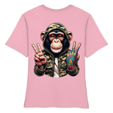 Jungle Ink Monkey - Fitted Ladies Organic Shirt