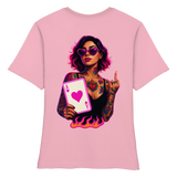 Queen of Hearts - Fitted Ladies Organic Shirt