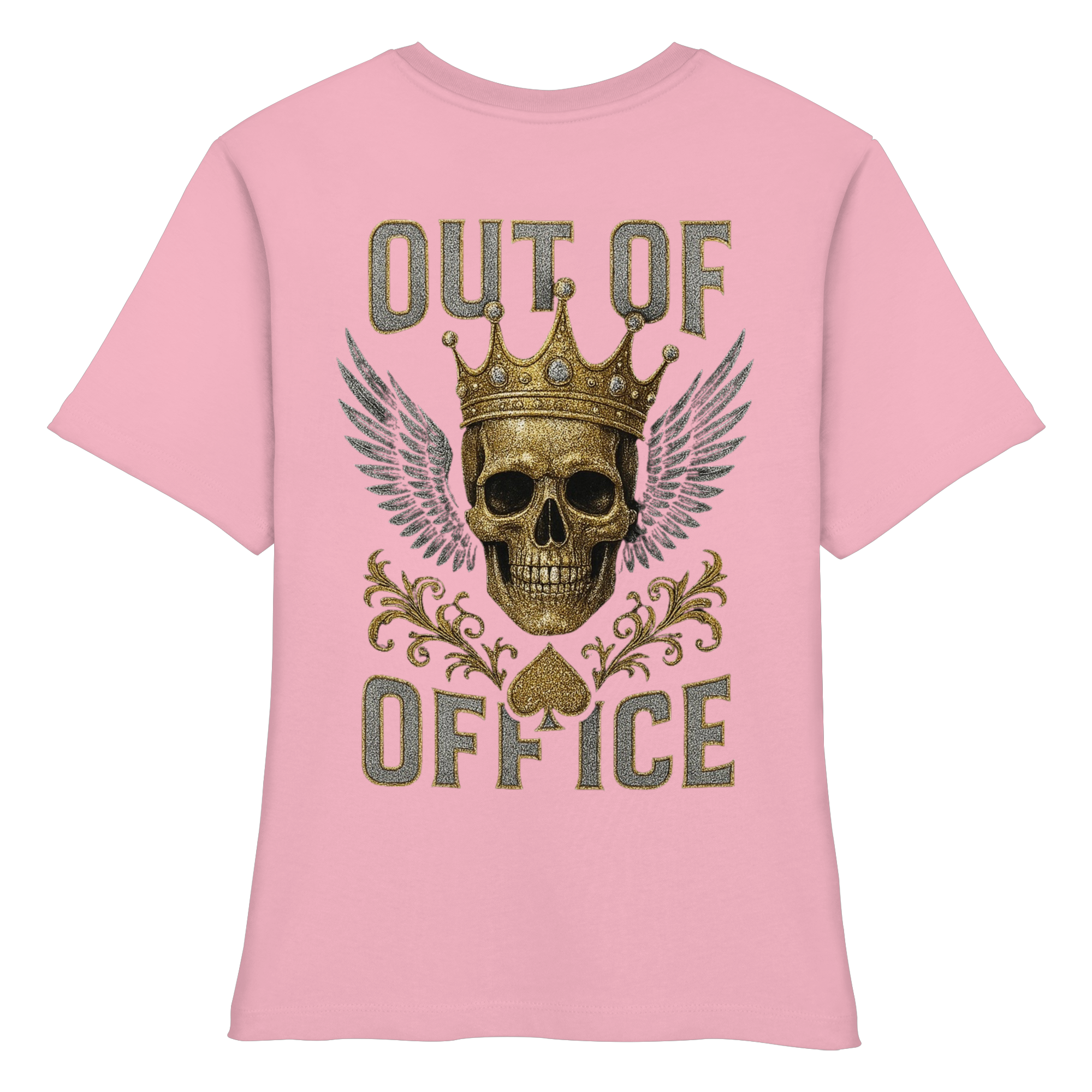 King out of Office - Fitted Ladies Organic Shirt