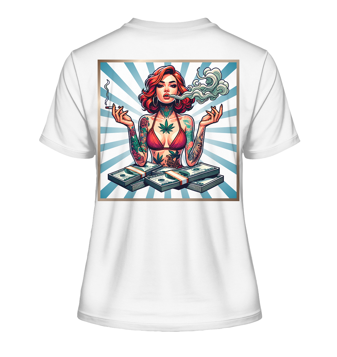 Rebel Rich - Chemise ajustée en coton bio pour femme