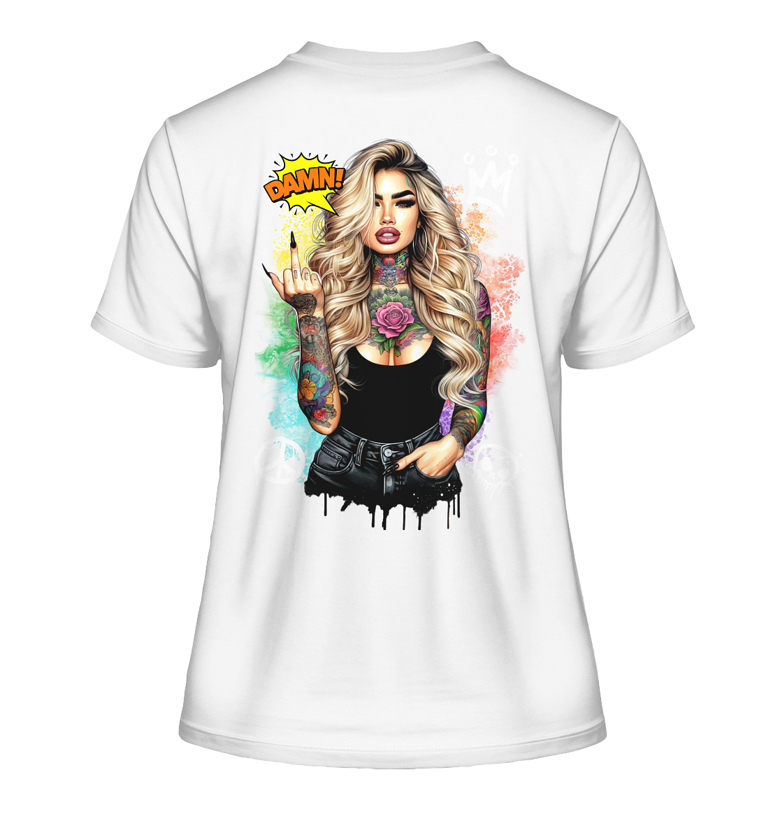 Ink Queen - Fitted Ladies Organic Shirt
