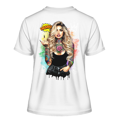 Ink Queen - Fitted Ladies Organic Shirt