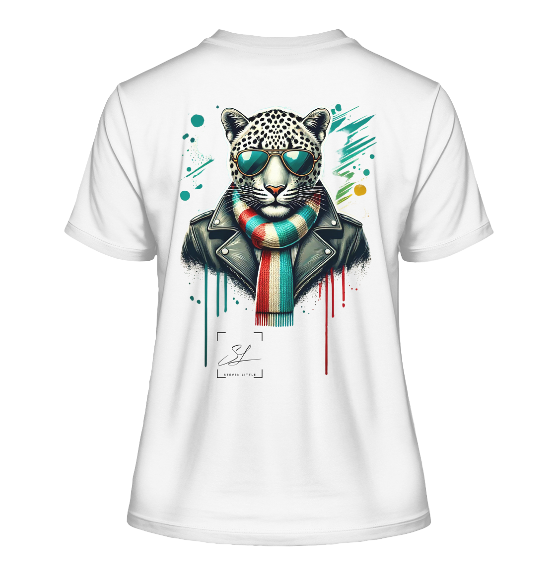 Urban Leopard - Fitted Ladies Organic Shirt
