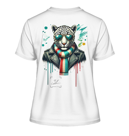 Urban Leopard - Fitted Ladies Organic Shirt