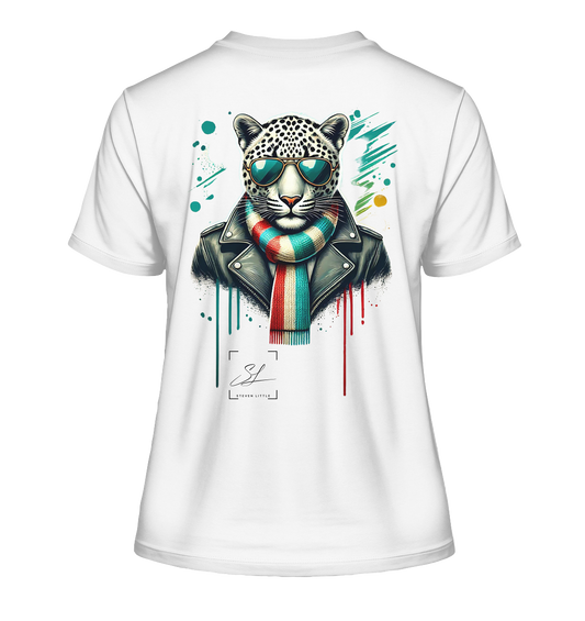 Urban Leopard - Fitted Ladies Organic Shirt