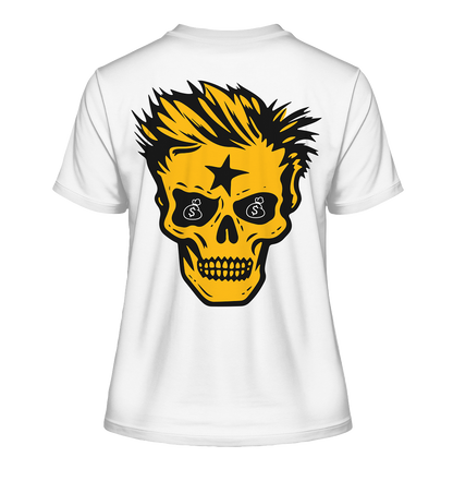 Golden Skull Dreams - Chemise bio ajustée pour femme