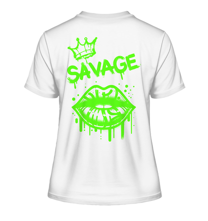 Kiss of Attitude - Fitted Ladies Organic Shirt