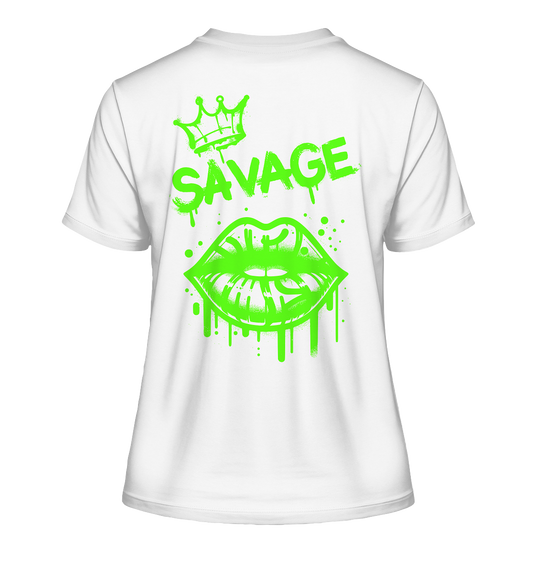 Kiss of Attitude - Fitted Ladies Organic Shirt