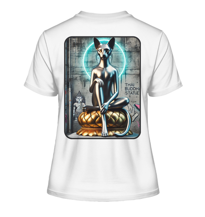 Mystic Cat - Fitted Ladies Organic Shirt