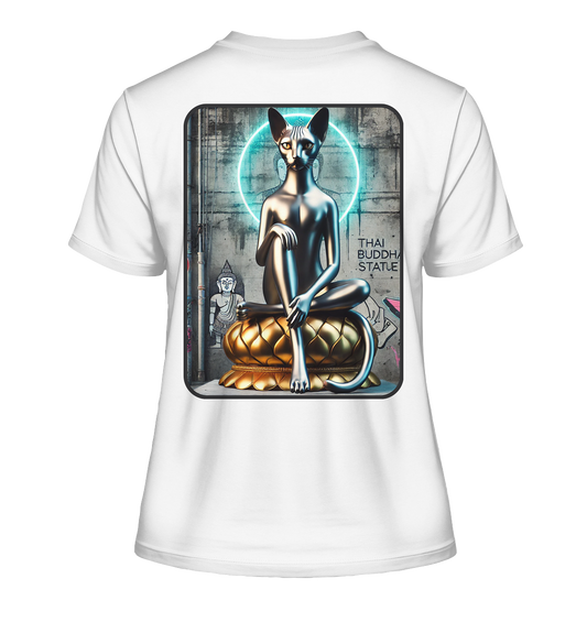 Mystic Cat - Fitted Ladies Organic Shirt