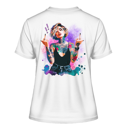 Rebel Rose - Fitted Ladies Organic Shirt