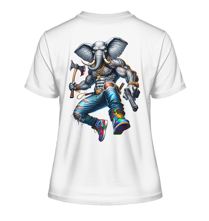 Street King Elefant - Fitted Ladies Organic Shirt