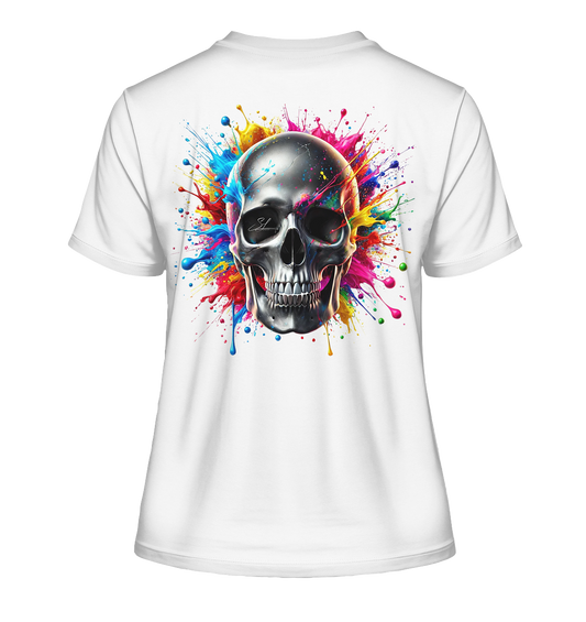 Explosion of Life - Fitted Ladies Organic Shirt