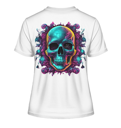 Galactic Skull - Fitted Ladies Organic Shirt
