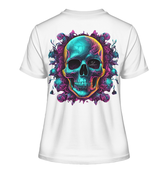 Galactic Skull - Fitted Ladies Organic Shirt