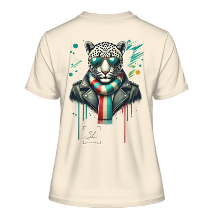 Urban Leopard - Fitted Ladies Organic Shirt