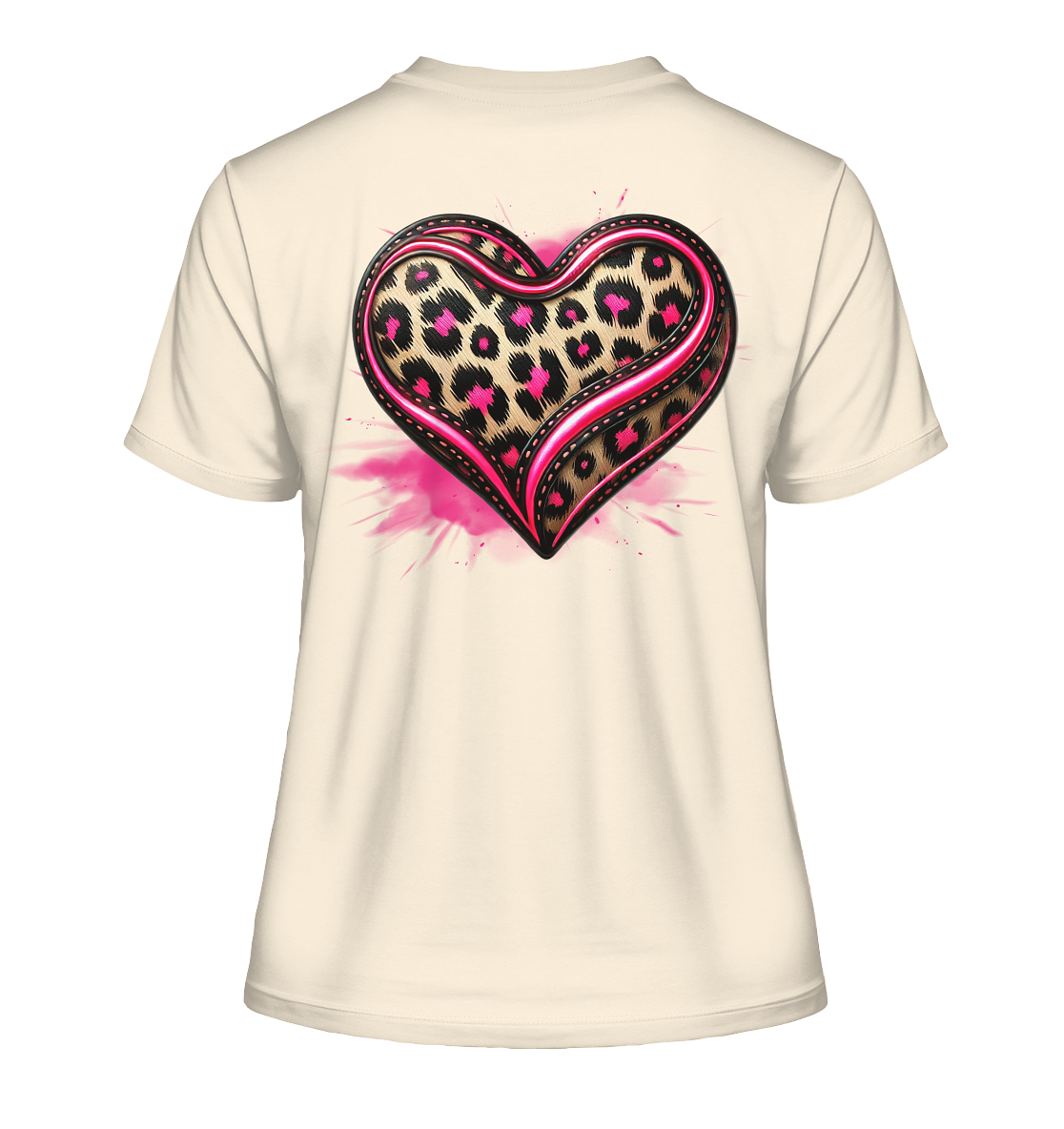 Wild Heart - Fitted Ladies Organic Shirt