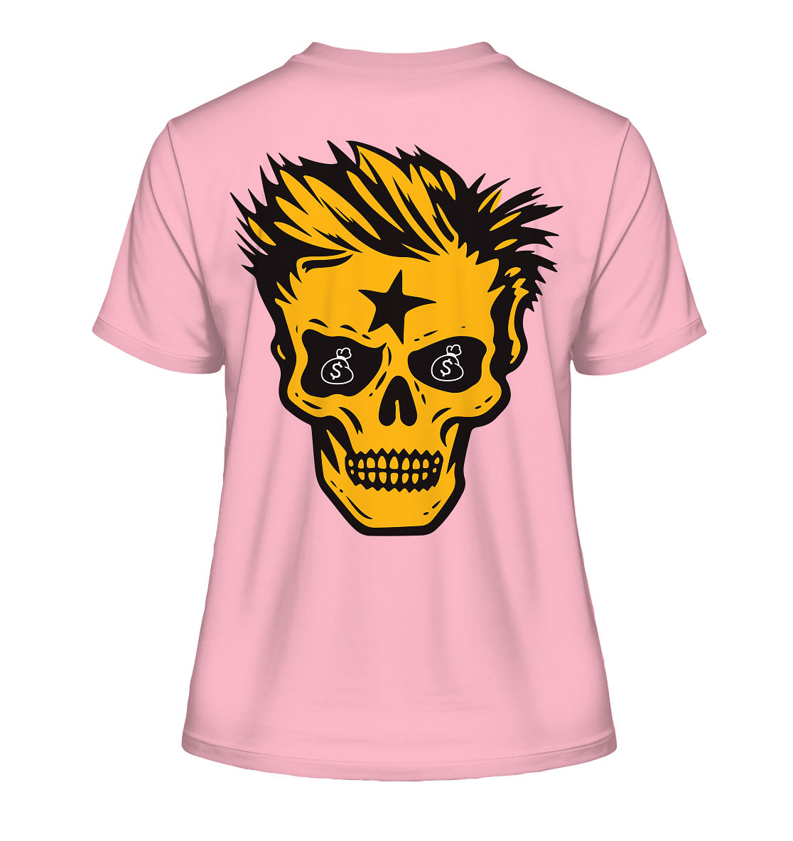 Golden Skull Dreams - Chemise bio ajustée pour femme