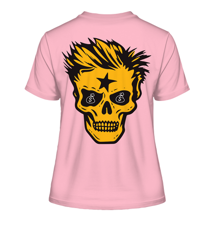 Golden Skull Dreams - Chemise bio ajustée pour femme
