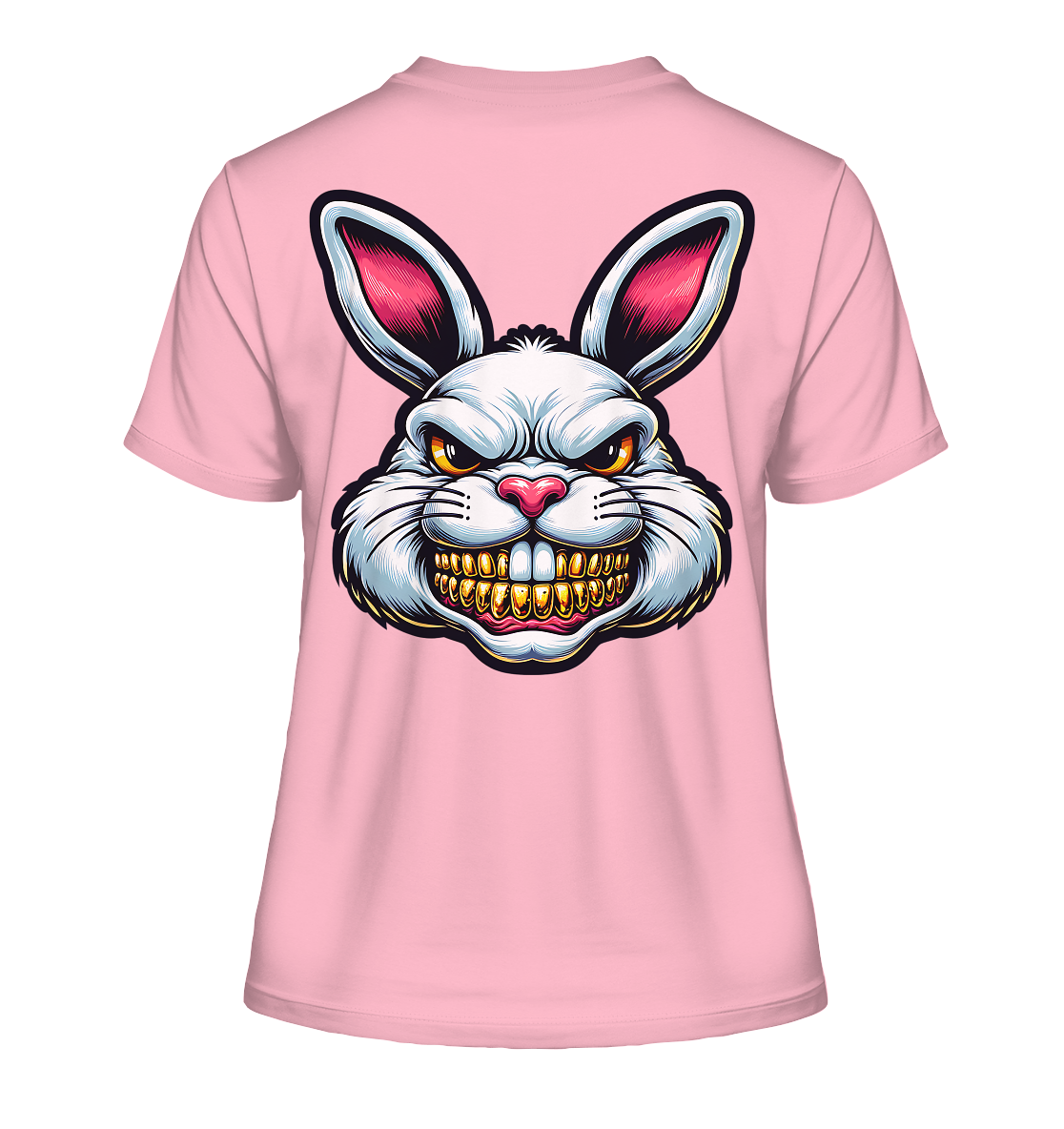 ToothBunny Terror - Fitted Ladies Organic Shirt
