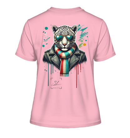 Urban Leopard - Fitted Ladies Organic Shirt