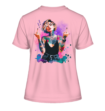Rebel Rose - Fitted Ladies Organic Shirt