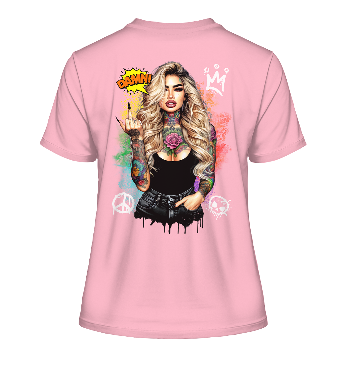 Ink Queen - Fitted Ladies Organic Shirt