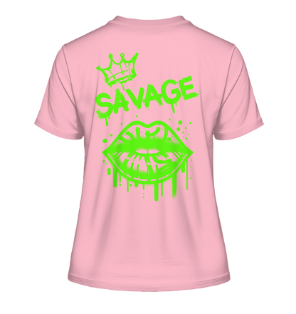 Kiss of Attitude - Fitted Ladies Organic Shirt