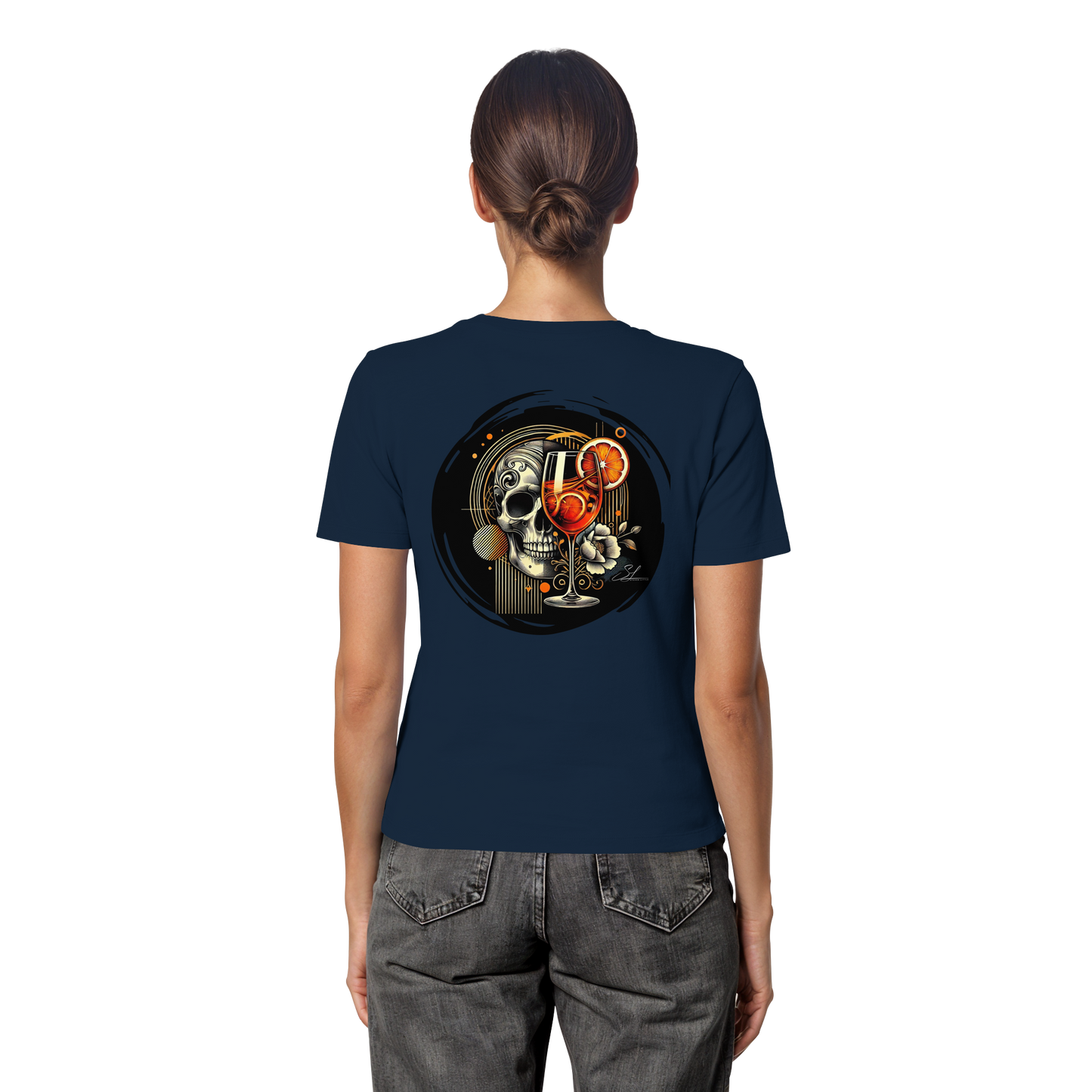 Spirit of the night - Fitted Ladies Organic Shirt