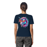 Funky Unicorn - Chemise bio ajustée pour femme