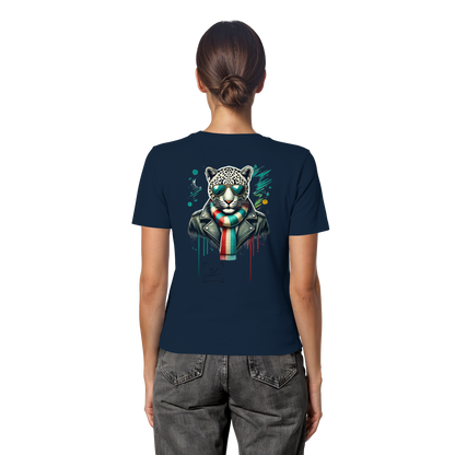 Urban Leopard - Fitted Ladies Organic Shirt