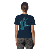 Statement Hand - Fitted Ladies Organic Shirt