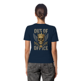 King out of Office - Fitted Ladies Organic Shirt