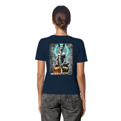 Mystic Cat - Fitted Ladies Organic Shirt