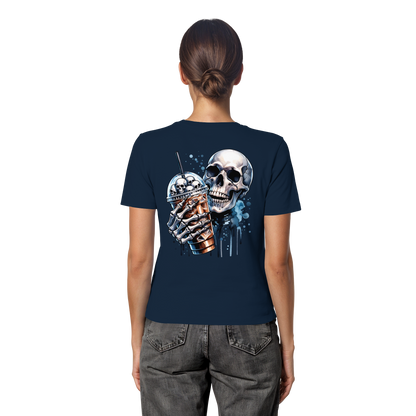 Chill Skull - Fitted Ladies Organic Shirt