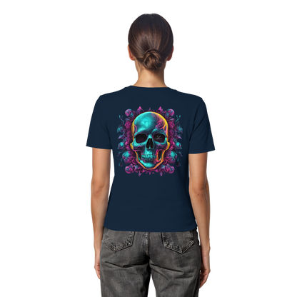 Galactic Skull - Fitted Ladies Organic Shirt