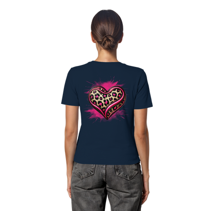 Wild Heart - Fitted Ladies Organic Shirt