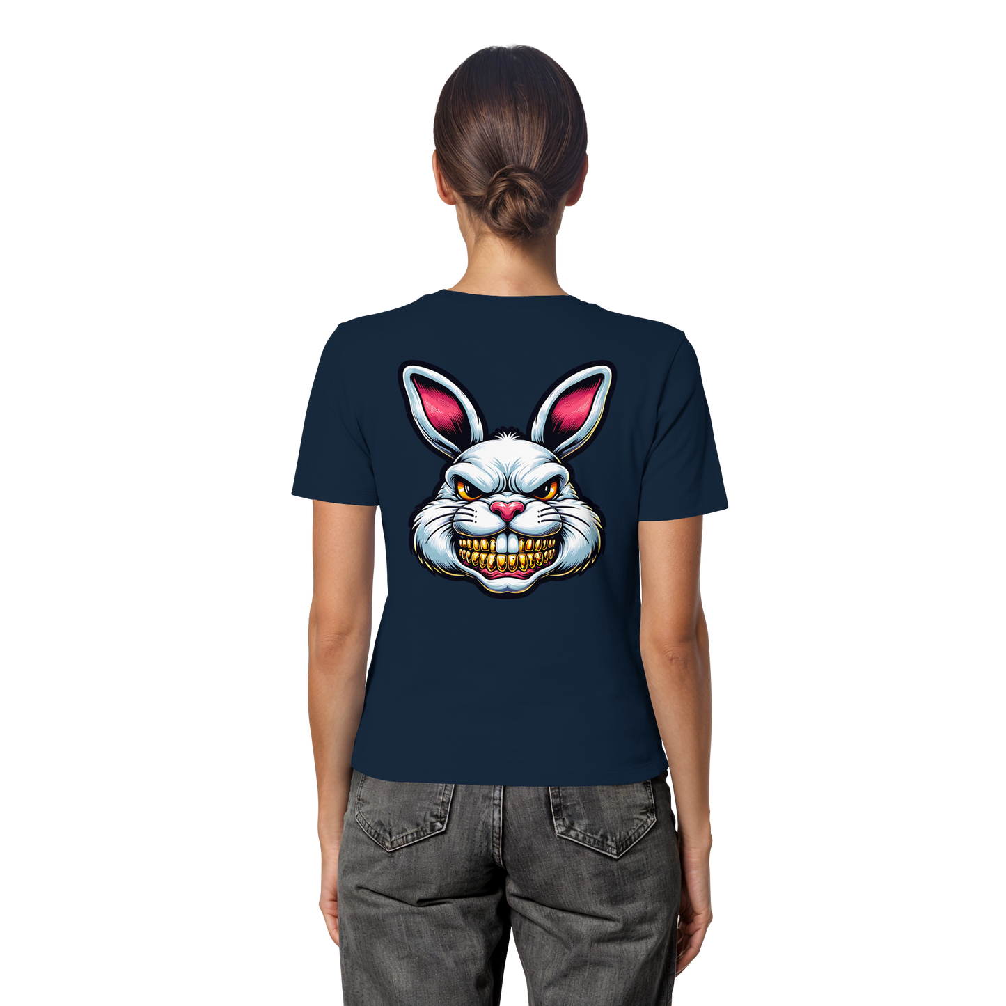Tooth Bunny - Fitted Ladies Organic Shirt