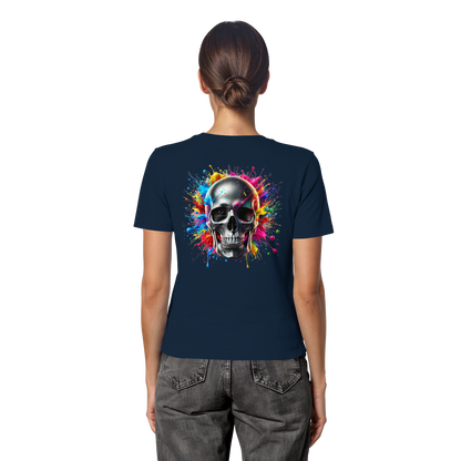 Explosion of Life - Fitted Ladies Organic Shirt